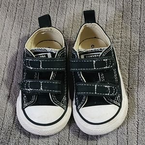 Black Chuck Taylor All Stars toddler size 4 very good used condition